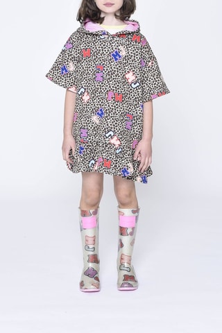 Robe à capuche - Beige et marron - Marc Jacobs