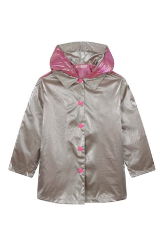 Ciré à capuche - Argenté - Billieblush