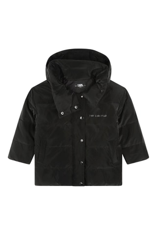 Doudoune à capuche - Noir - Karl Lagerfeld