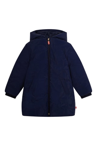 Doudoune longue Bleu marine - Billieblush