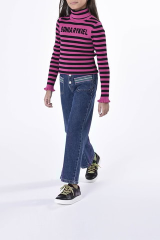 Trui - Zwart en Roze - Sonia Rykiel