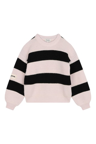 Trui - Ecru en Zwart- Sonia Rykiel