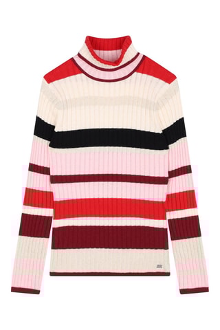 Trui - Wit en rood- Sonia Rykiel