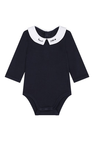 Biologisch Katoenen Bodysuit - Donkerblauw - Carrément Beau
