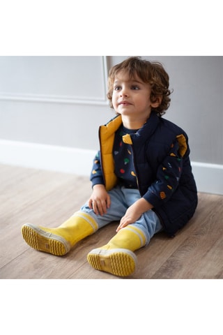 Biologisch Katoenen Sweater - Marineblauw - Carrément Beau