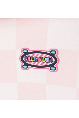 Jurk Trompe-l’oeil met Capuchon - Roze en fuchsia