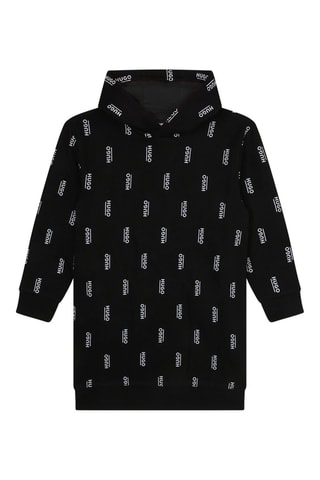 Sweaterjurk met Capuchon - Zwart - Hugo