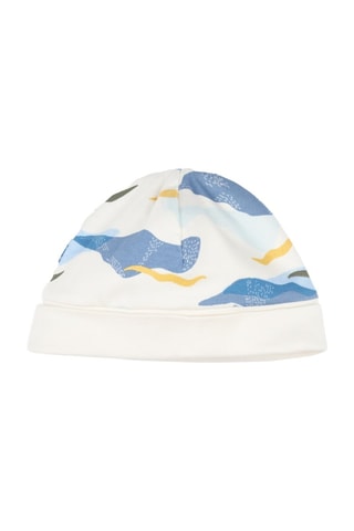 Biologisch Katoenen Pyjama en Muts - Ivoorkleurig - Timberland