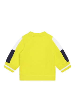 Biologisch Katoenen Sweater Limoengroen