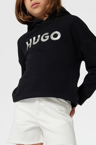 Sweater met Capuchon - Zwart - Boss