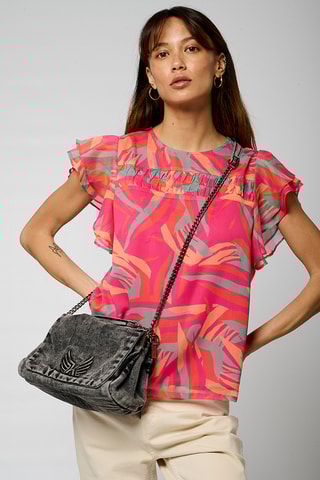 Mala a tiracolo - Cinzento