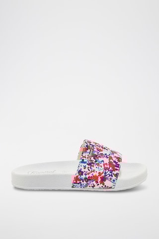 Chinelos Tacota - Branco e rosa