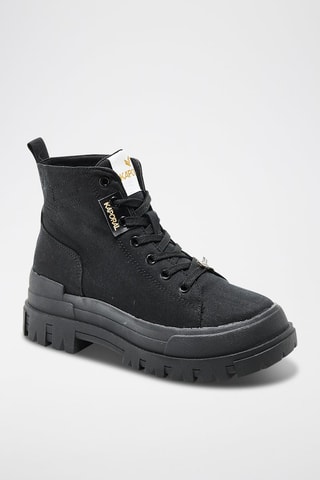 Botins em algodão biológico Tyler - Preto