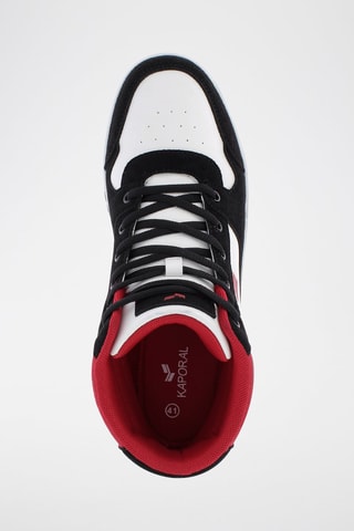 Sapatilhas subidas Bokalit - Branco e preto