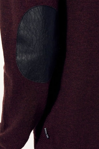 Camisola em lã de merino Arym - Bordô