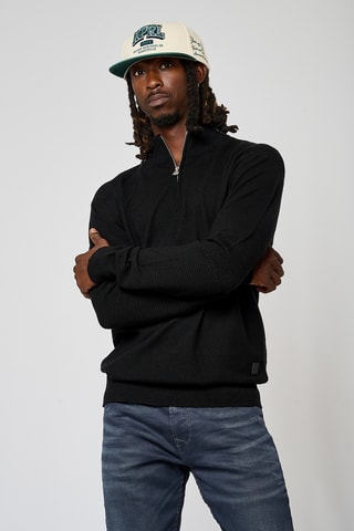 Camisola regular Vada  - Preto