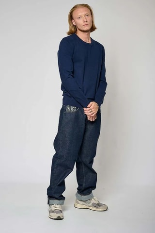 Camisola regular Vaero - Azul