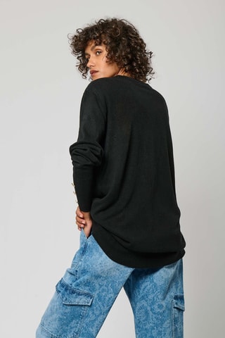 Camisola regular Marka - Preto