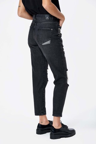 Calças de ganga slim 7/8 Venum - Preto