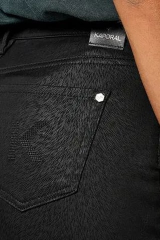 Calças de ganga slim Camie - Preto