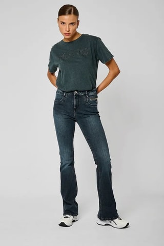 Calças de ganga bootcut Vergi - Cinzento