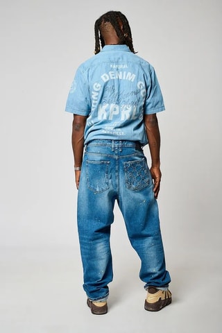 Calças de ganga Arty  - Azul