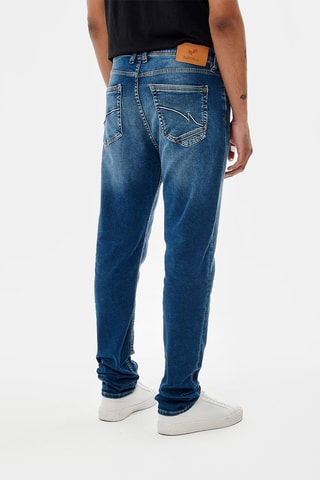 Calças de ganga direitas Daxko - Azul-marinho