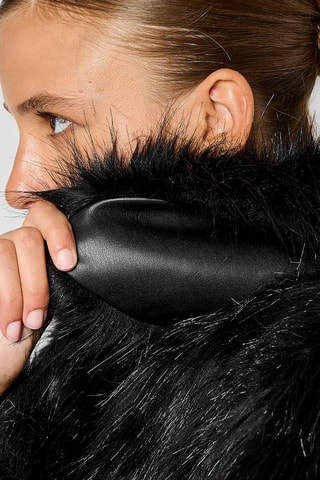 Casaco regular Sophi - Preto