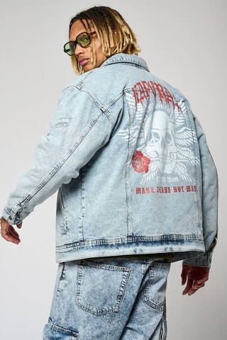 Casaco reversível regular Award - Caqui e azul