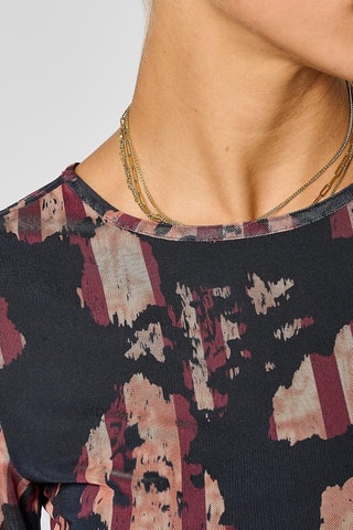 Vestido comprido com abertura Most - Preto