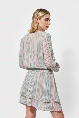 Vestido estilo patinadora Juxe - Branco