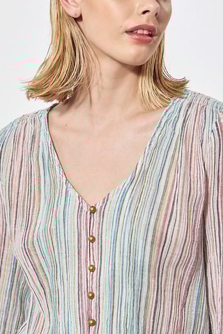 Vestido estilo patinadora Juxe - Branco