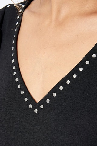 Vestido trapézio - Preto