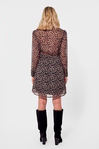 Vestido corte regular Visa Azul