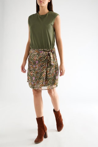 Vestido sem mangas Cera - Verde