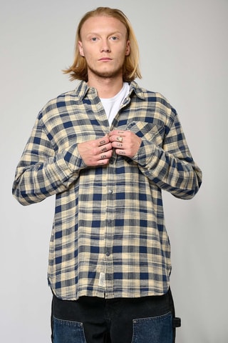 Camisa regular Bowy  - Índigo