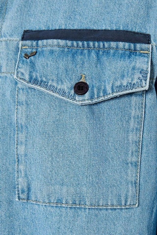 Camisa em viscose biológico Ekins - Azul