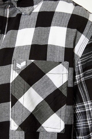 Camisa Tino - Preto e branco