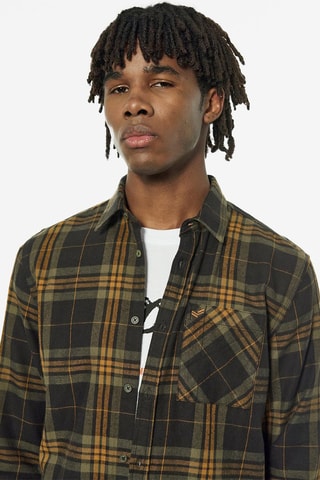 Sobrecamisa Taco - Caqui e mostarda