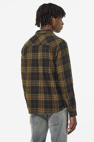 Sobrecamisa Taco - Caqui e mostarda