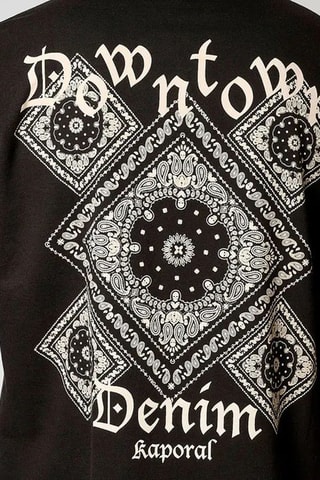 Polo em algodão biológico Jamba - Preto