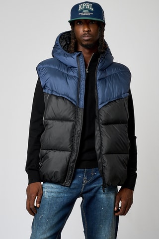 Colete acolchoado regular Bivo - Preto