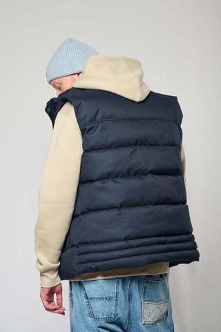 Colete acolchoado regular Bork  - Azul