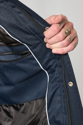 Colete acolchoado regular Bork  - Azul