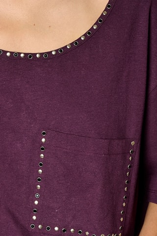 T-shirt regular - Violeta