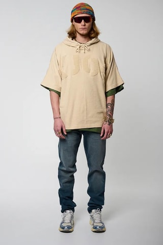 T-shirt com capuz Batis - Bege