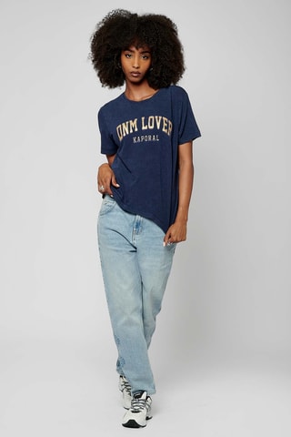 T-shirt Salto - Azul-marinho