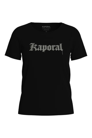 T-shirt em algodão biológico Sotic - Preto