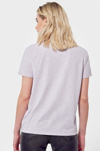 T-shirt Dame - Cinzento-claro mesclado