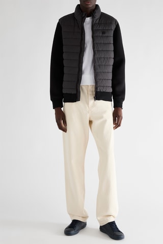 Casaco regular Bach - Preto